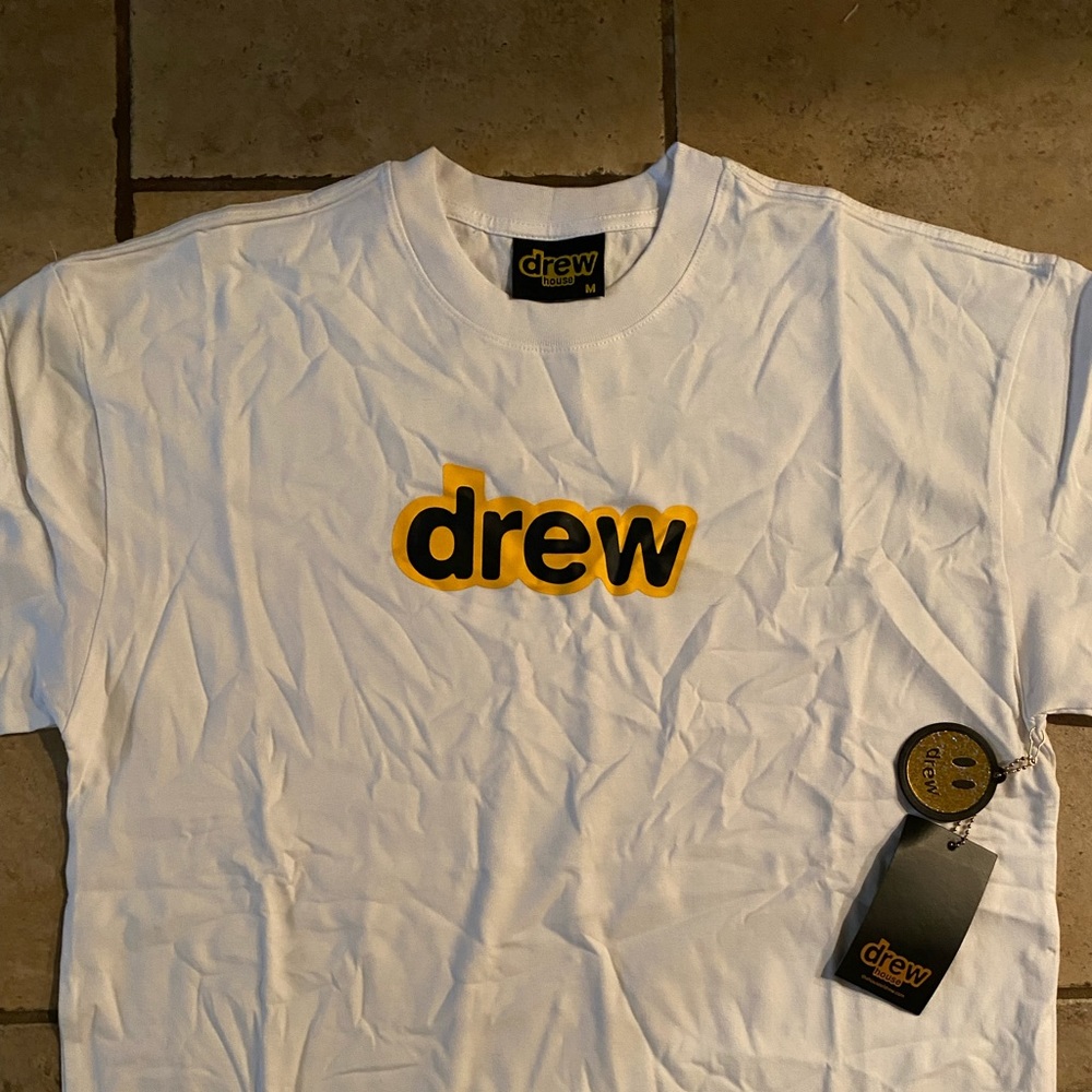 Drew House T Shirt White Size Medium